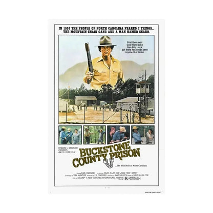 BUCKSTONE COUNTY PRISON 1978 - Paper Movie Poster - The Sticker Space