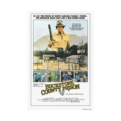 BUCKSTONE COUNTY PRISON 1978 - Paper Movie Poster - The Sticker Space