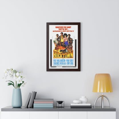 BUCKTOWN 1975 - Framed Movie Poster-The Sticker Space