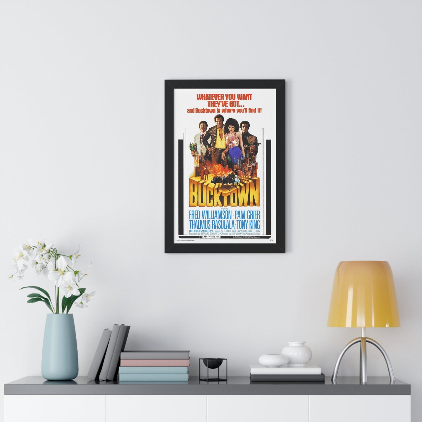 BUCKTOWN 1975 - Framed Movie Poster-The Sticker Space