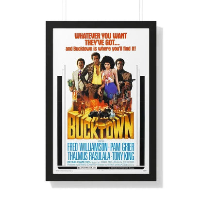 BUCKTOWN 1975 - Framed Movie Poster - The Sticker Space