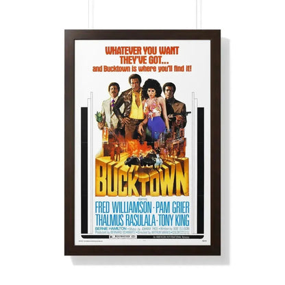 BUCKTOWN 1975 - Framed Movie Poster - The Sticker Space