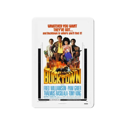 BUCKTOWN 1975 Movie Poster - Refrigerator Magnet 4 Inch - The Sticker Space