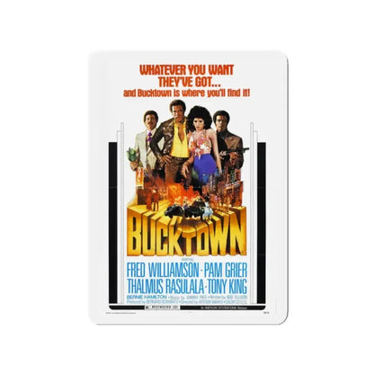 BUCKTOWN 1975 Movie Poster - Refrigerator Magnet - The Sticker Space