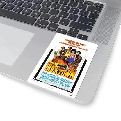 BUCKTOWN 1975 Movie Poster - STICKER Vinyl Kiss-Cut Decal - The Sticker Space