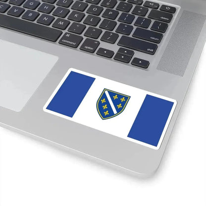 BUD Bosnia  Heregovina Flag Proposal (Bosnia and Herzegovina) STICKER Vinyl Kiss-Cut Decal - The Sticker Space