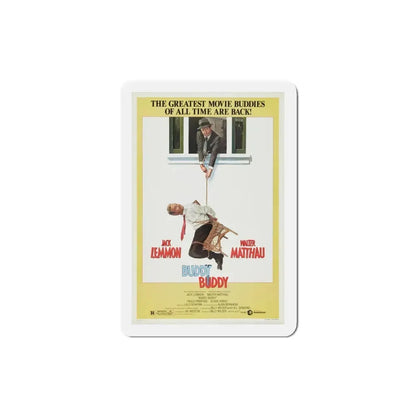 Buddy Buddy 1981 Movie Poster Refrigerator Magnet 3 Inch - The Sticker Space