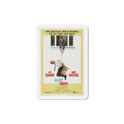 Buddy Buddy 1981 Movie Poster Refrigerator Magnet 4 Inch - The Sticker Space