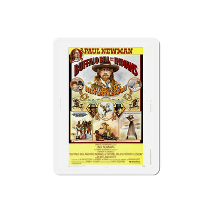 Buffalo Bill and the Indians or Sitting Bull's History Lesson 1976 Movie Poster Die-Cut Magnet-2 Inch-The Sticker Space