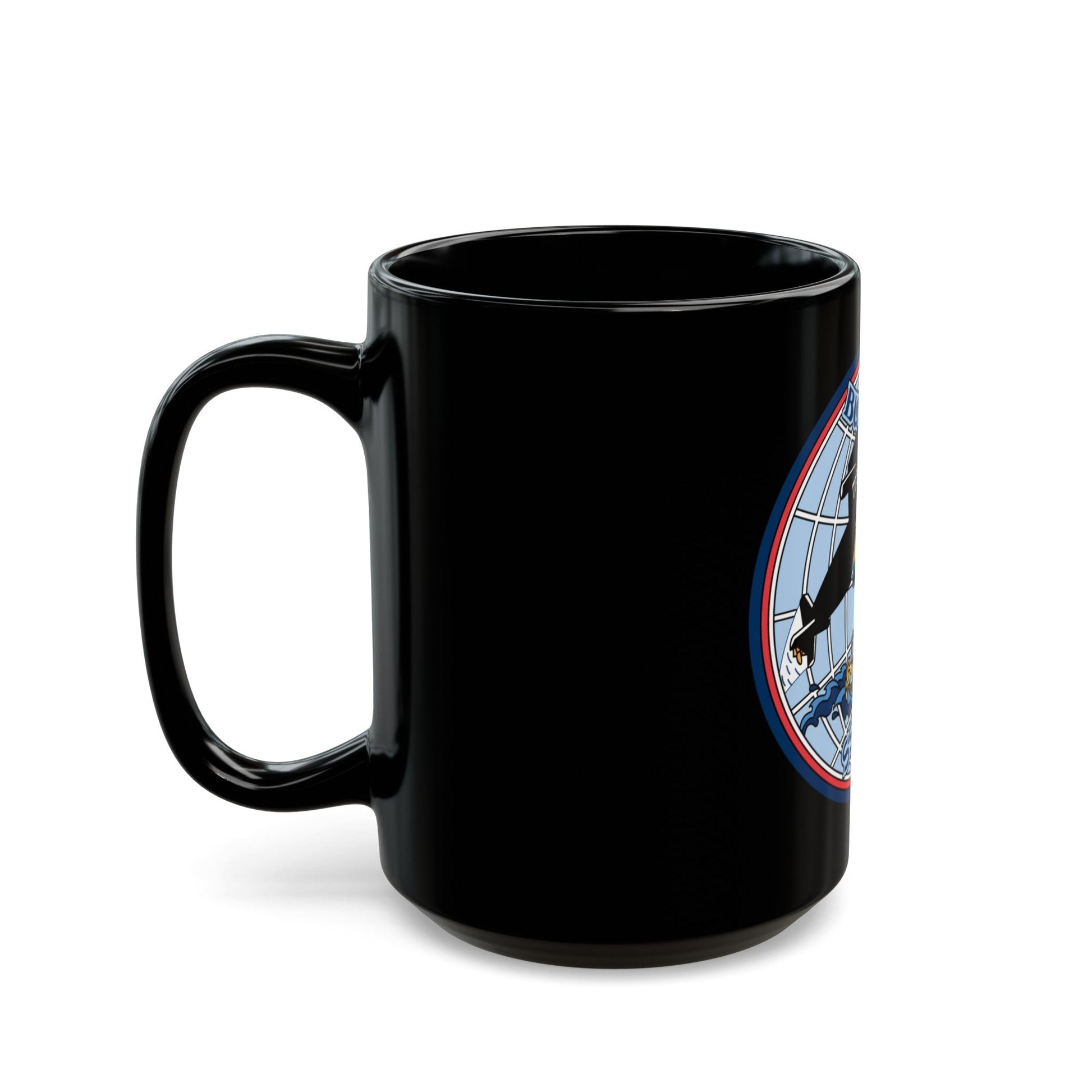 Buffalo SSN 715 (U.S. Navy) Black Coffee Mug-The Sticker Space