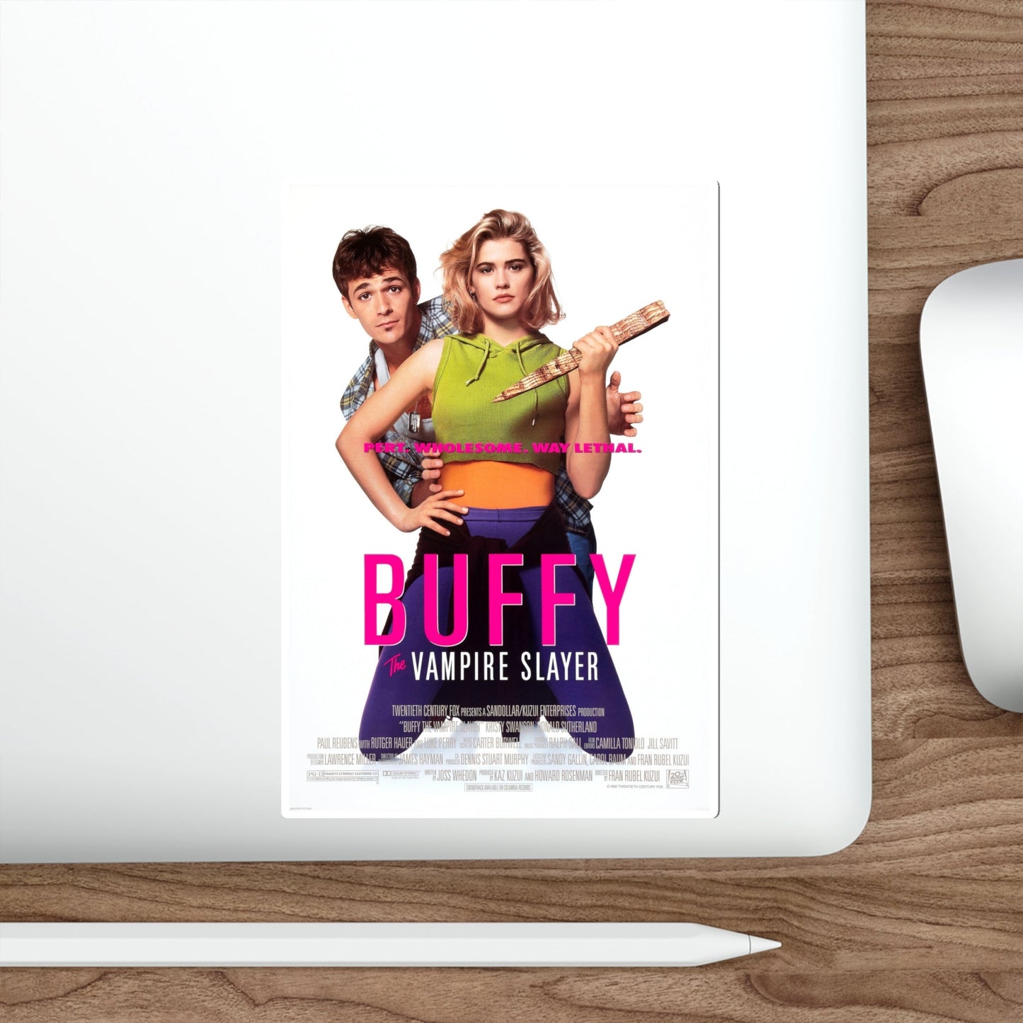 Buffy the Vampire Slayer 1992 2 Movie Poster STICKER Vinyl Die-Cut Decal-The Sticker Space