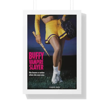 BUFFY THE VAMPIRE SLAYER (TEASER) 1992 - Framed Movie Poster - The Sticker Space