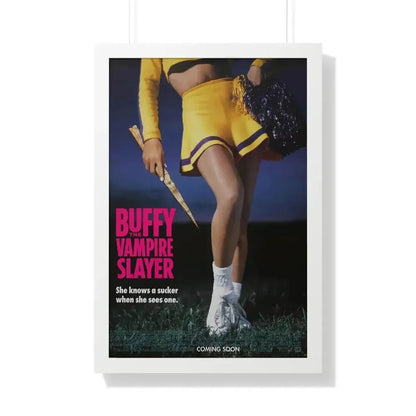 BUFFY THE VAMPIRE SLAYER (TEASER) 1992 - Framed Movie Poster - The Sticker Space