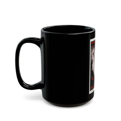 BUG 1975 Movie Poster - Black Coffee Mug-The Sticker Space