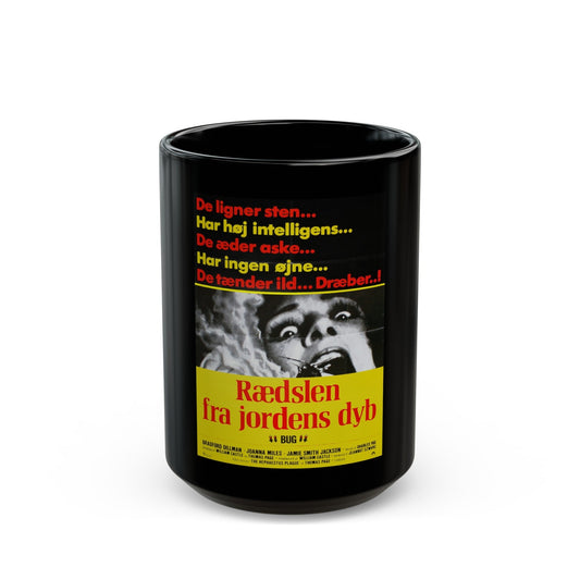 BUG (DANISH) 1975 Movie Poster - Black Coffee Mug-15oz-The Sticker Space