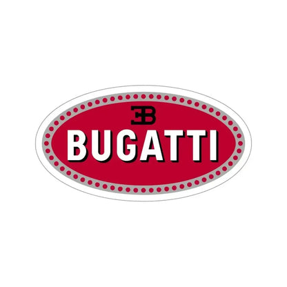 Bugatti Car Logo STICKER Vinyl Die-Cut Decal 4 Inch - The Sticker Space