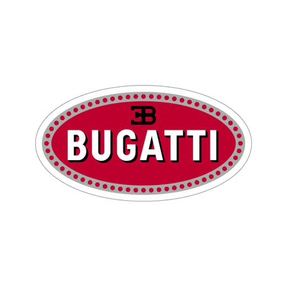 Bugatti Car Logo STICKER Vinyl Die-Cut Decal-5 Inch-The Sticker Space