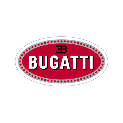 Bugatti Car Logo STICKER Vinyl Die-Cut Decal-6 Inch-The Sticker Space