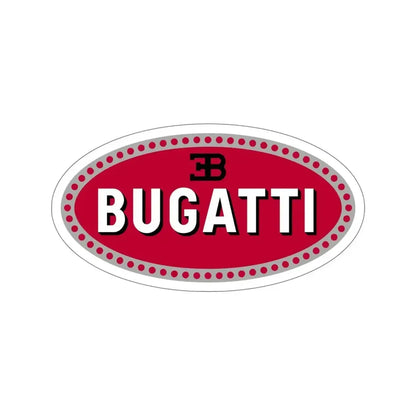 Bugatti Car Logo STICKER Vinyl Die-Cut Decal - The Sticker Space