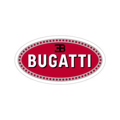 Bugatti Car Logo STICKER Vinyl Die-Cut Decal - The Sticker Space
