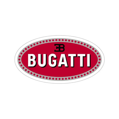 Bugatti Car Logo STICKER Vinyl Die-Cut Decal - The Sticker Space