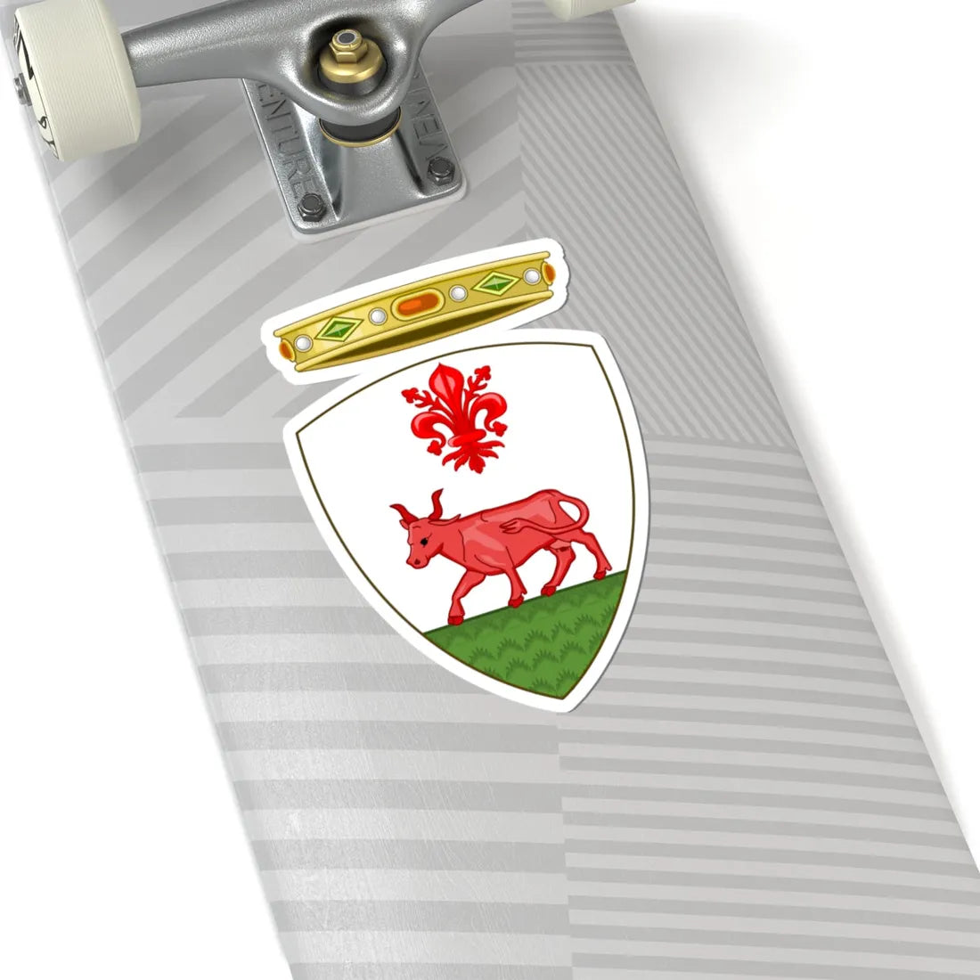 Buggiano-Stemma (Italy) (Coat of Arms) STICKER Vinyl Kiss-Cut Decal - The Sticker Space