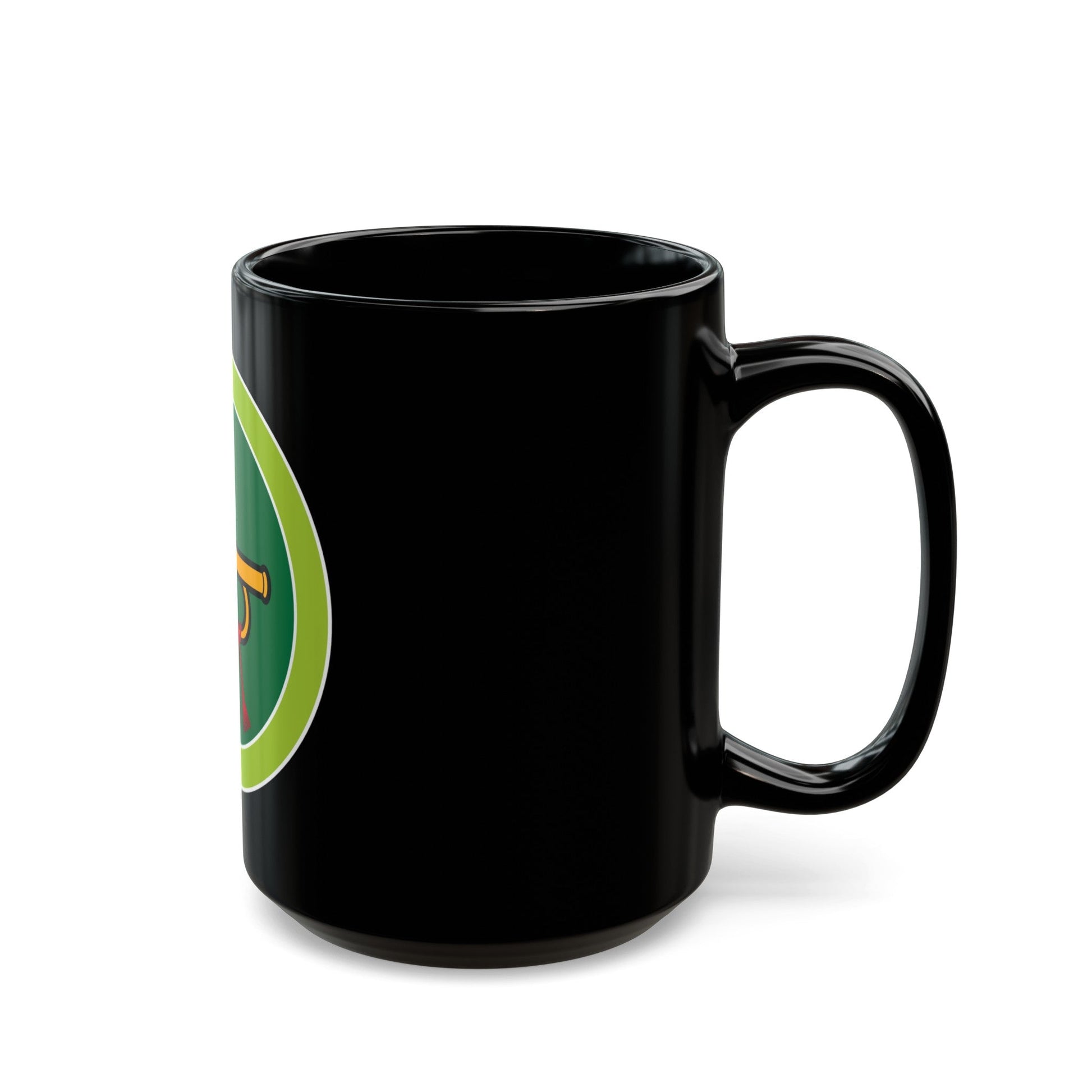 Bugling (Boy Scout Merit Badge) Black Coffee Mug-The Sticker Space