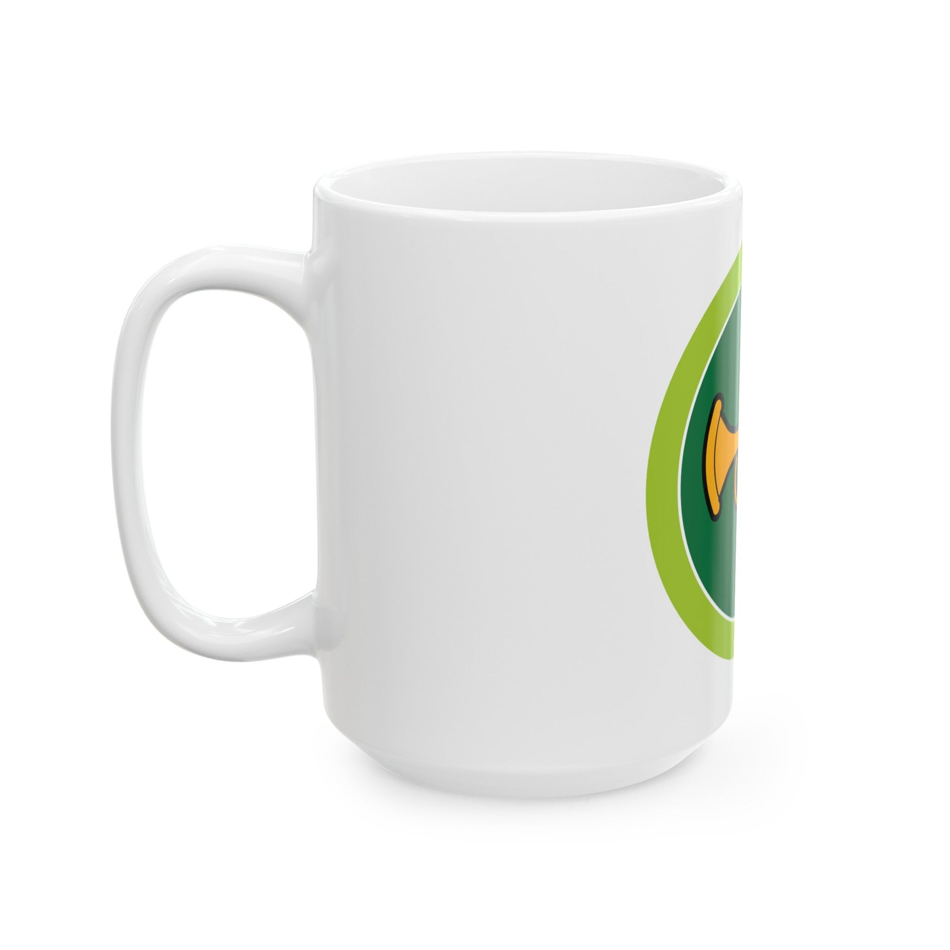 Bugling (Boy Scout Merit Badge) White Coffee Mug-The Sticker Space