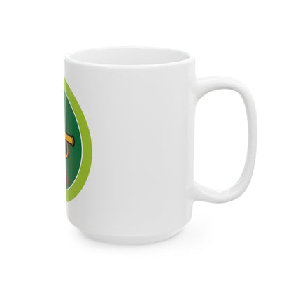 Bugling (Boy Scout Merit Badge) White Coffee Mug-The Sticker Space