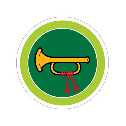 Bugling (Boy Scouts Merit Badge) STICKER Vinyl Die-Cut Decal 6 Inch - The Sticker Space