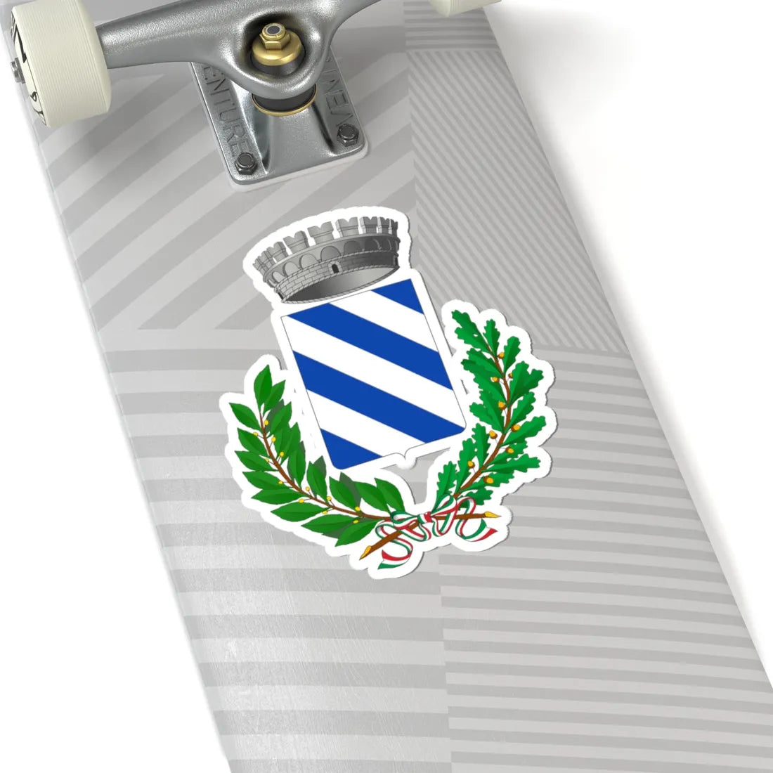 Bugnara-Stemma (Italy) (Coat of Arms) STICKER Vinyl Kiss-Cut Decal - The Sticker Space