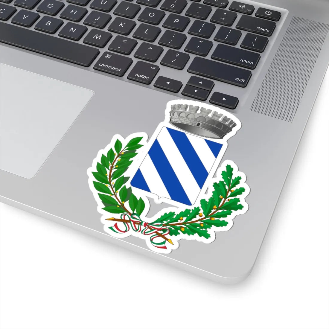 Bugnara-Stemma (Italy) (Coat of Arms) STICKER Vinyl Kiss-Cut Decal - The Sticker Space