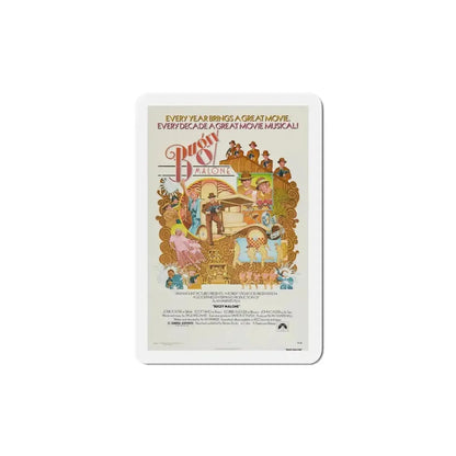 Bugsy Malone 1976 Movie Poster Refrigerator Magnet 5 Inch - The Sticker Space