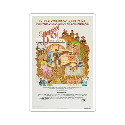 Bugsy Malone 1976 Movie Poster STICKER Vinyl Die-Cut Decal 5 Inch - The Sticker Space