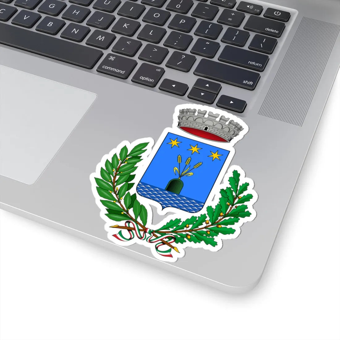 Buguggiate-Stemma (Italy) (Coat of Arms) STICKER Vinyl Kiss-Cut Decal - The Sticker Space