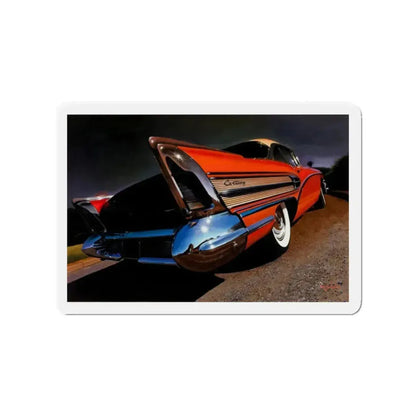 Buick Century (Magazine Illustration) Refrigerator Magnet 2 Inch Die-Cut - The Sticker Space