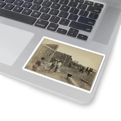 Building Stockade, Alexandria, Va.(2) (U.S. Civil War) STICKER Vinyl Kiss-Cut Decal - The Sticker Space
