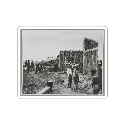 Building Stockade, Alexandria, Va. (U.S. Civil War) STICKER Vinyl Die-Cut Decal - The Sticker Space