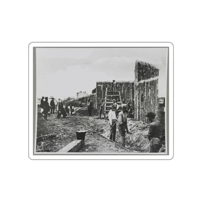 Building Stockade, Alexandria, Va. (U.S. Civil War) STICKER Vinyl Die-Cut Decal - The Sticker Space