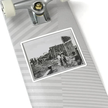 Building Stockade, Alexandria, Va. (U.S. Civil War) STICKER Vinyl Kiss-Cut Decal - The Sticker Space