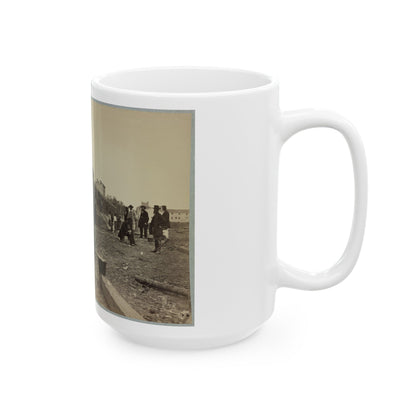 Building Stockade, Alexandria, Va.(2) (U.S. Civil War) White Coffee Mug-The Sticker Space