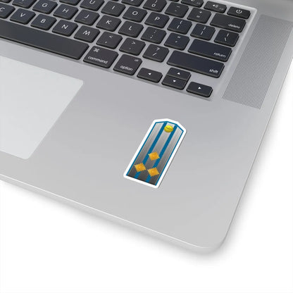 Bulgaria AirForce OF 5 (Bulgaria) (Military Rank) STICKER Vinyl Kiss-Cut Decal - The Sticker Space