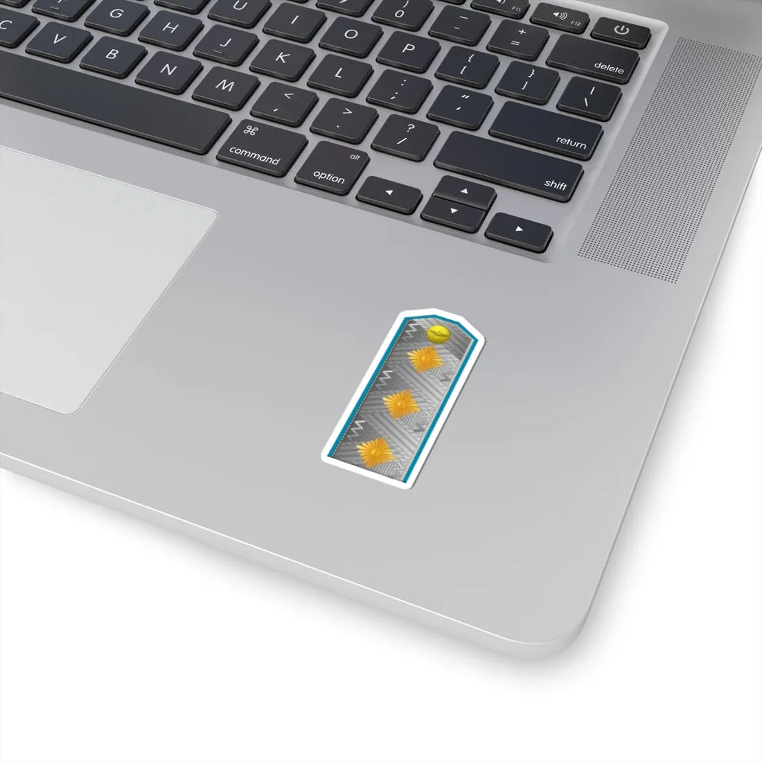 Bulgaria AirForce OF 8 (Bulgaria) (Military Rank) STICKER Vinyl Kiss-Cut Decal - The Sticker Space