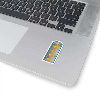 Bulgaria AirForce OF 9 (Bulgaria) (Military Rank) STICKER Vinyl Kiss-Cut Decal - The Sticker Space