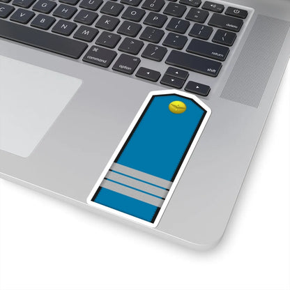 Bulgaria AirForce OR 6 (Bulgaria) (Military Rank) STICKER Vinyl Kiss-Cut Decal - The Sticker Space