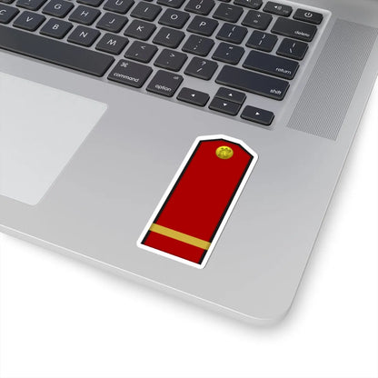 Bulgaria Army OR 4 (Bulgaria) (Military Rank) STICKER Vinyl Kiss-Cut Decal - The Sticker Space