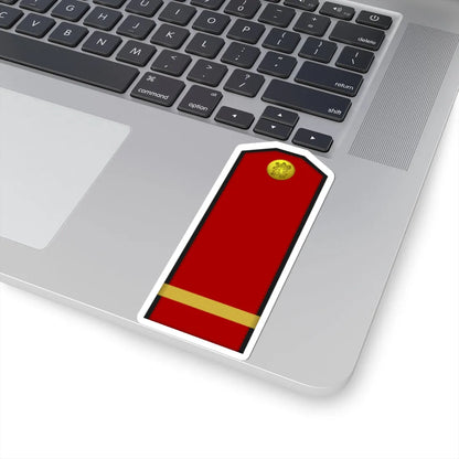 Bulgaria Army OR 4 (Bulgaria) (Military Rank) STICKER Vinyl Kiss-Cut Decal - The Sticker Space
