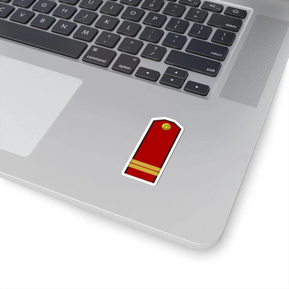 Bulgaria Army OR 5 (Bulgaria) (Military Rank) STICKER Vinyl Kiss-Cut Decal - The Sticker Space