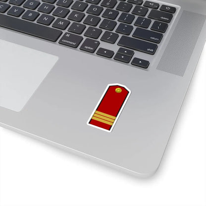 Bulgaria Army OR 6 (Bulgaria) (Military Rank) STICKER Vinyl Kiss-Cut Decal - The Sticker Space