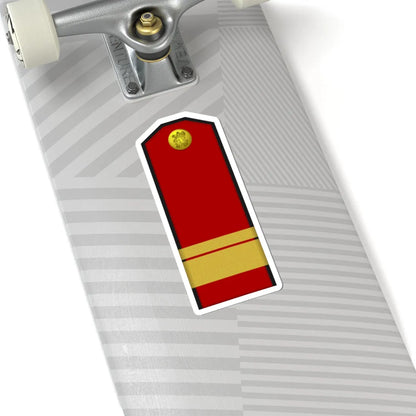 Bulgaria Army OR 8 (Bulgaria) (Military Rank) STICKER Vinyl Kiss-Cut Decal - The Sticker Space